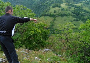 Mesto nesreće Mile Mitrića u Šipovu