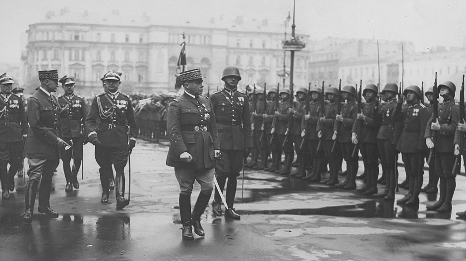 Wizyta gen. Maurice'a Gamelina w Warszawie, 1936 r.