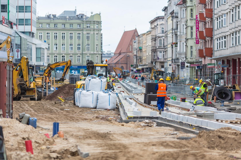 We wrześniu tramwaje wrócą na ul. Święty Marcin