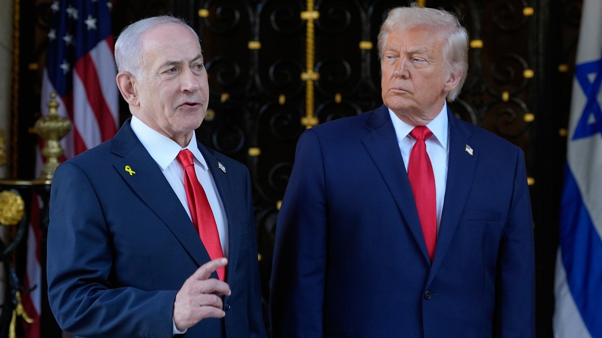 Benjamin Netanjahu i Donald Tramp