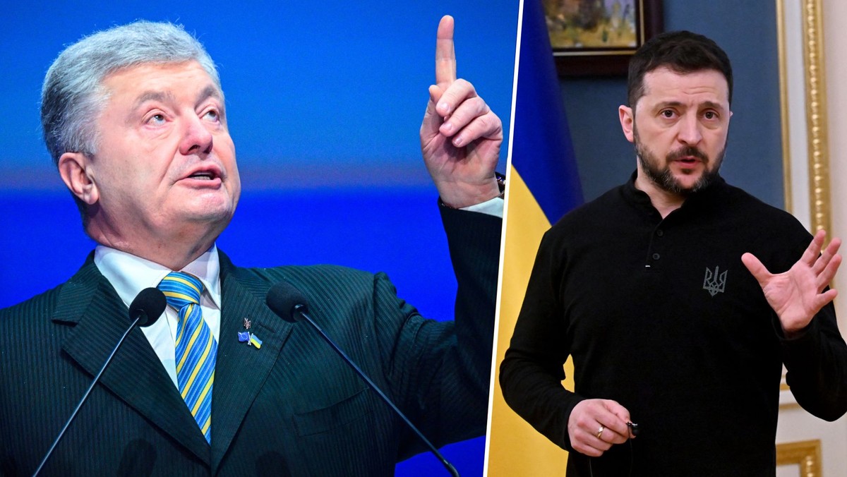 Ostry zgrzyt w Kijowie. Petro Poroszenko uderza w Wołodymyra Zełenskiego: przesuwa naród w kierunku dyktatury. Nie pozwolimy na to