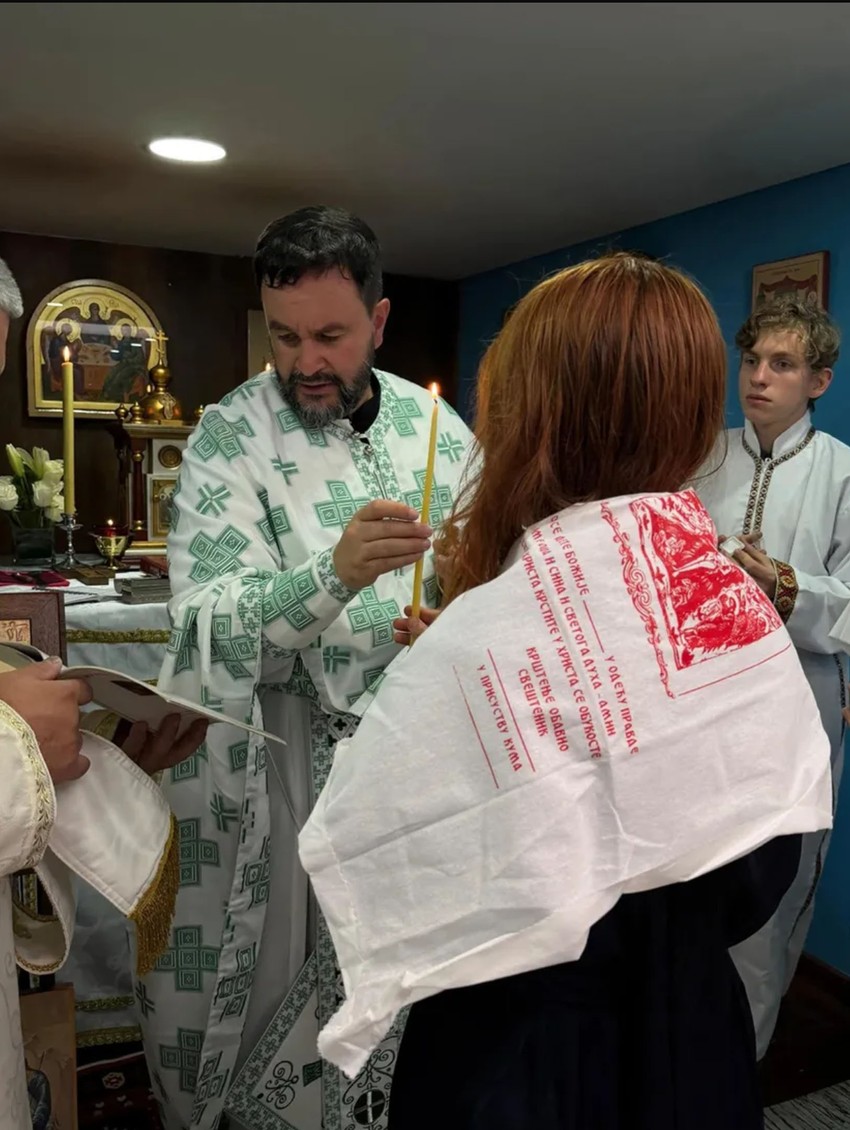 Šestoro Kolumbijaca primilo pravoslavlje na Bogojavljanje