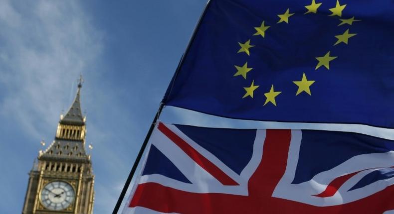 A poll published in The Sunday Telegraph reported that support for Brexit had hit a five-month high, with 55 percent backing Britain's departure from the EU