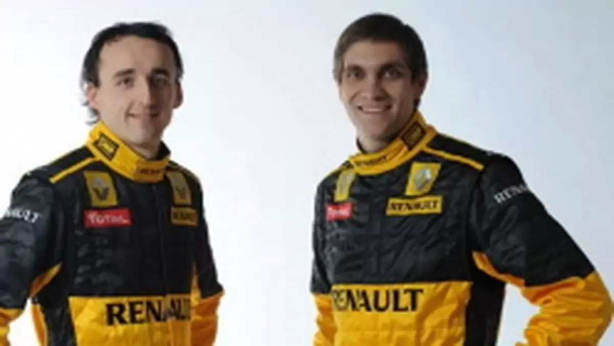 Kubica i Pietrow w  R30 mocną bronią Renault F1 Team