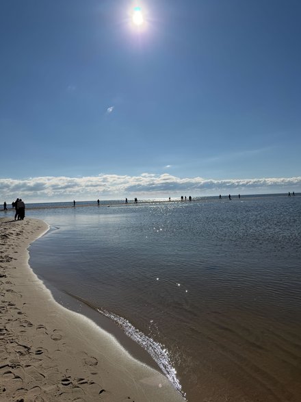 Pogoda nad Bałtykiem w miniony weekend dopisała 