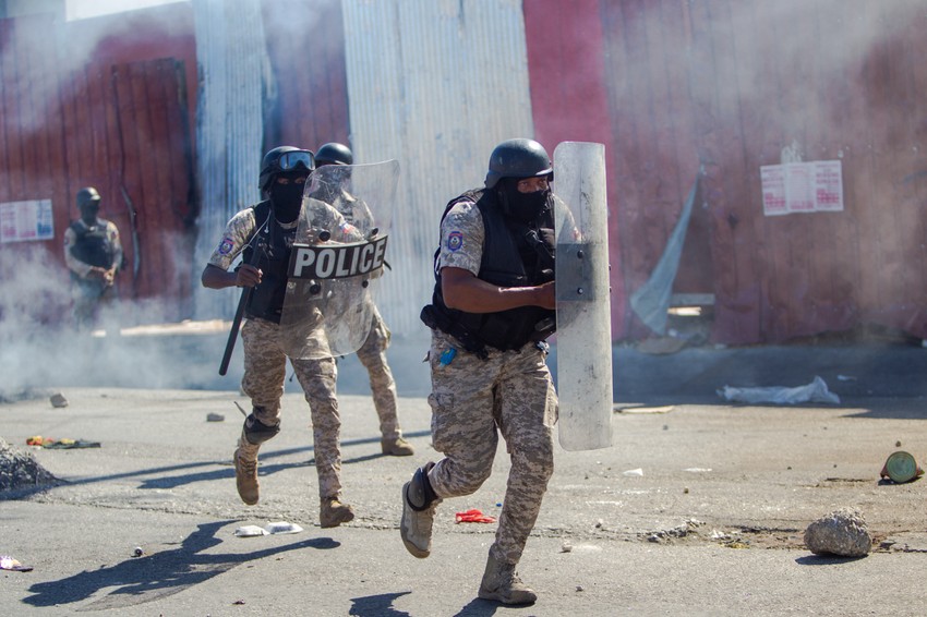 Demonstracije na Haitiju