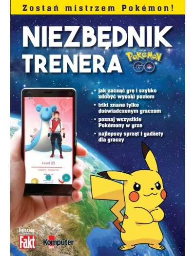 Pokemon Go: Niezbędnik trenera już w sprzedaży! Szukaj tej okładki w salonikach prasowych!