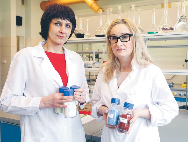 Dr inż. Dorota Kopyto i dr inż. Katarzyna Leszczyńska-Sejda z gliwickiego Instytutu Metali Nieżelaznych
