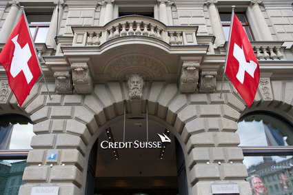 Poważny kryzys zaufania wobec wielkiego szwajcarskiego banku. Na giełdzie załamanie