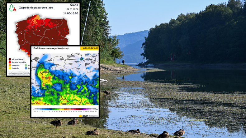 Potężna susza w Polsce. Sprawdziliśmy, kiedy zacznie padać deszcz (mapy: IMGW, meteologix.com)