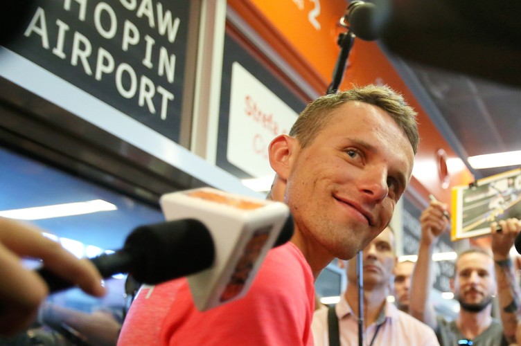 Rafał Majka już wrócił do kraju z brązowym medalem igrzysk olimpijskich