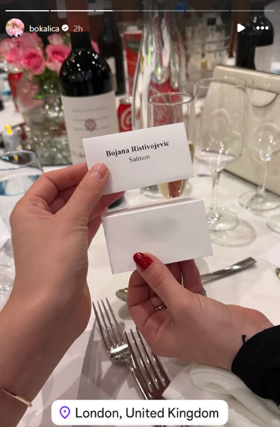 Bojana Ristivojević na Svetosavskom balom