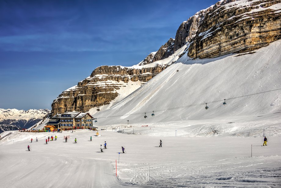 Ski resort Madonna di Campiglio