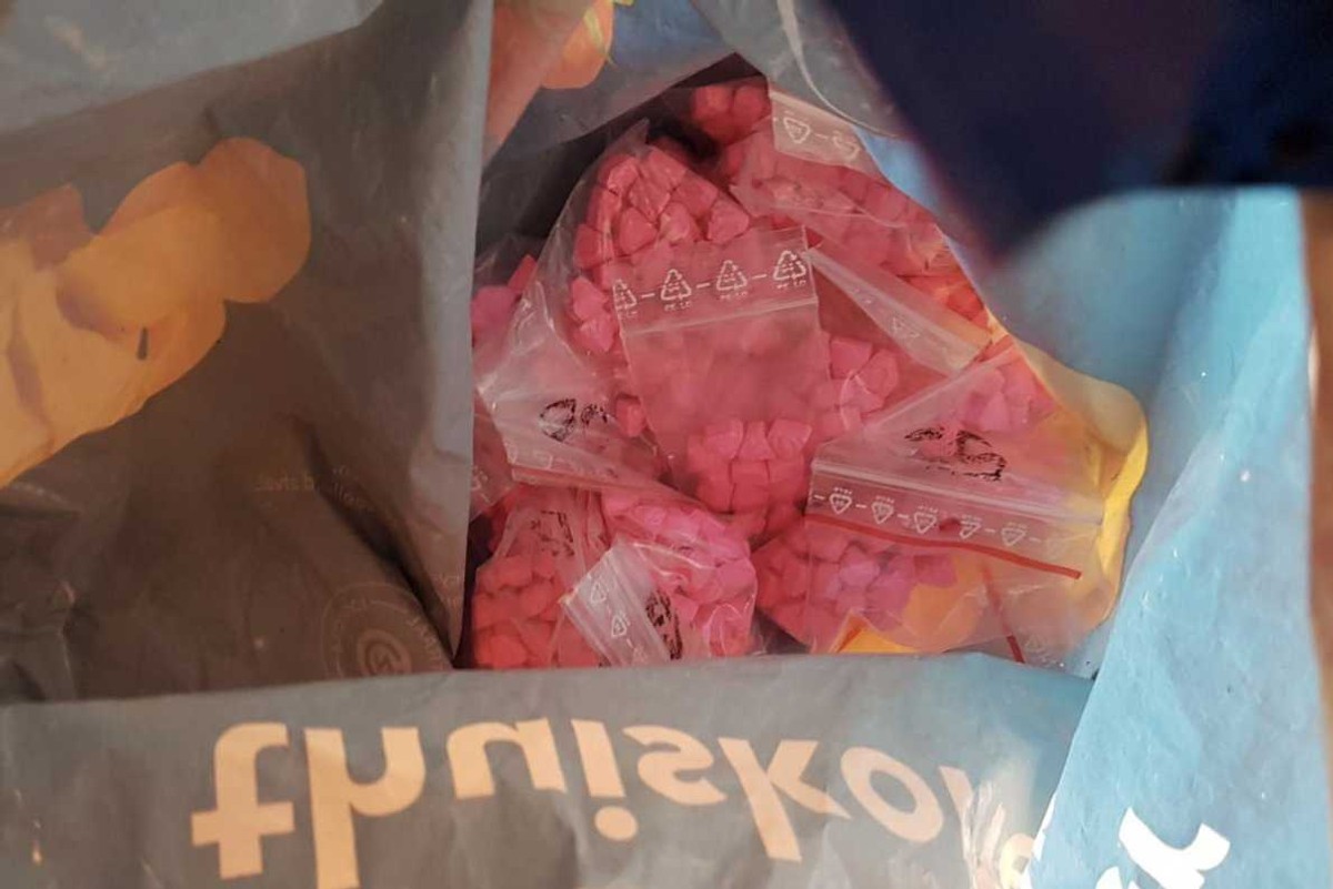 Część z przejętych narkotyków