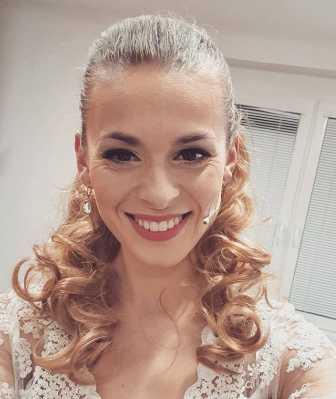Herečka Dominika Richterová. 