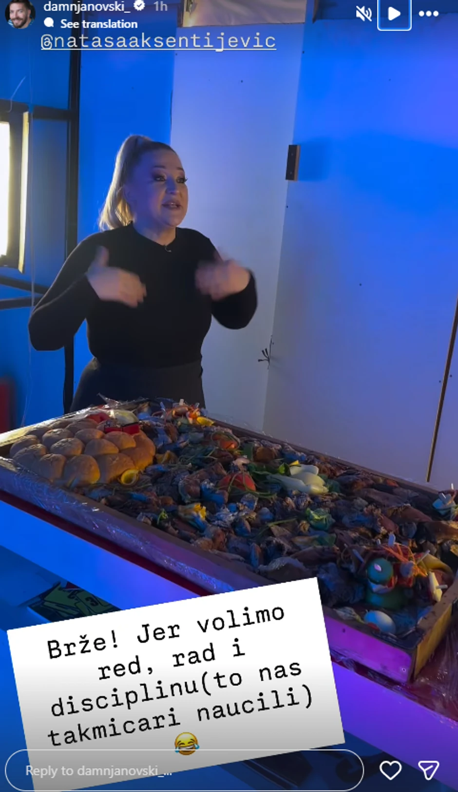 Nataša Aksentijević slavi rođendan