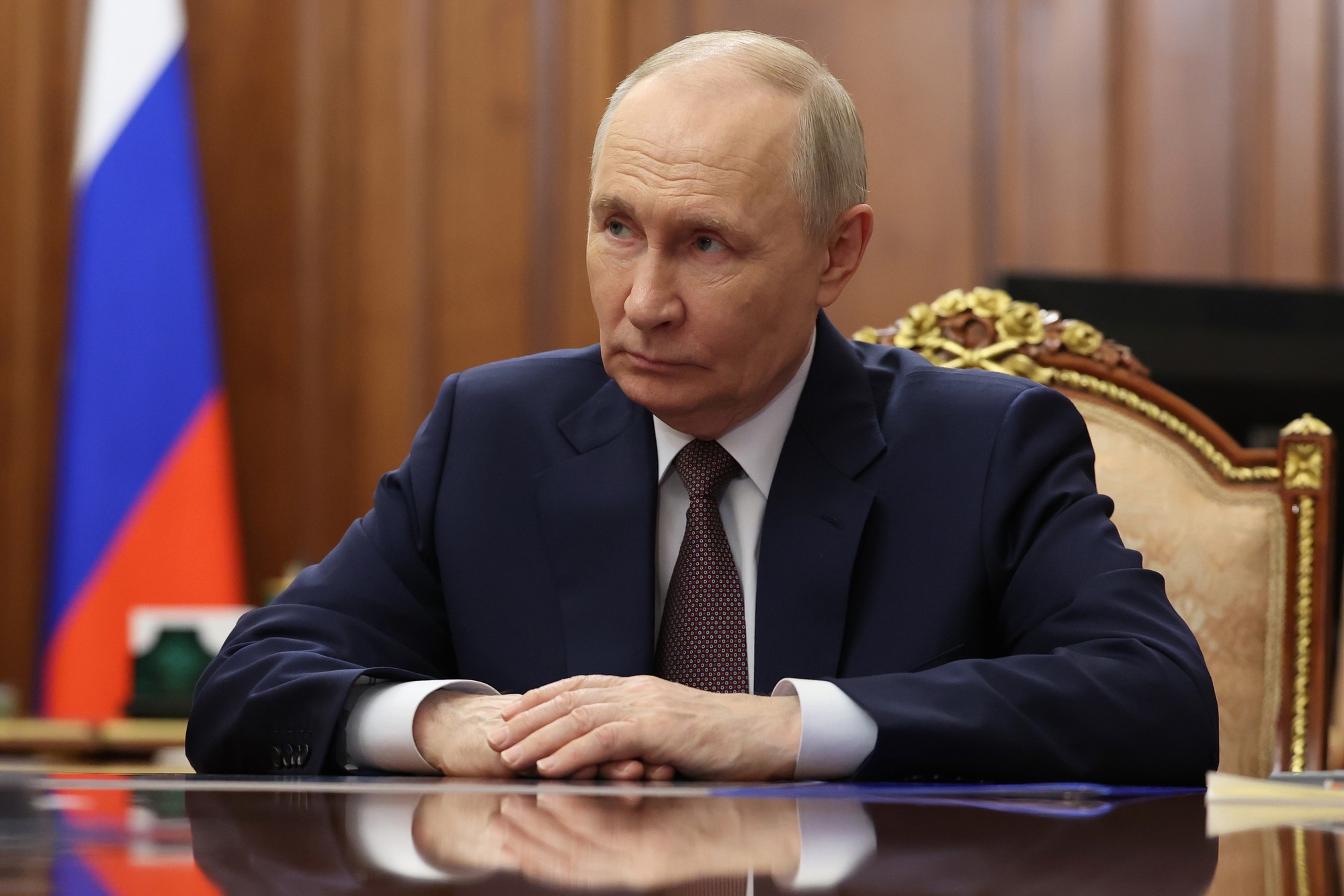 Ruský prezident Vladimir Putin.