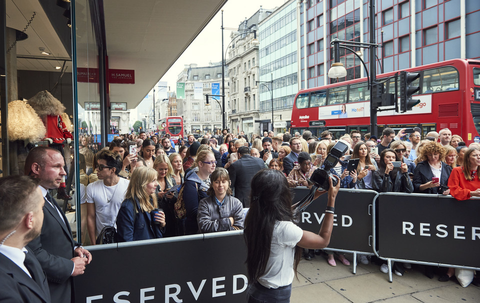 Otwarcie sklepu Reserved na Oxford Street