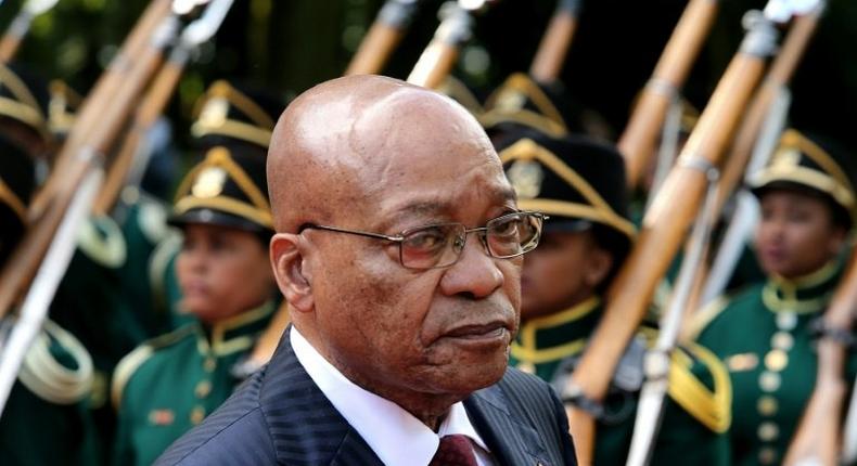 Zuma has weathered a series of major scandals since coming to power in 2009, but rapidly declining support for the ANC has threatened his presidency