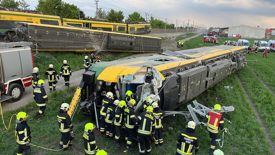 Még nem tudni, hogy van-e magyar sérült az ausztriai vonatbalesetben / Fotó: baleset-info