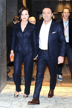 Michel i Halina Moran w 2014 r. 