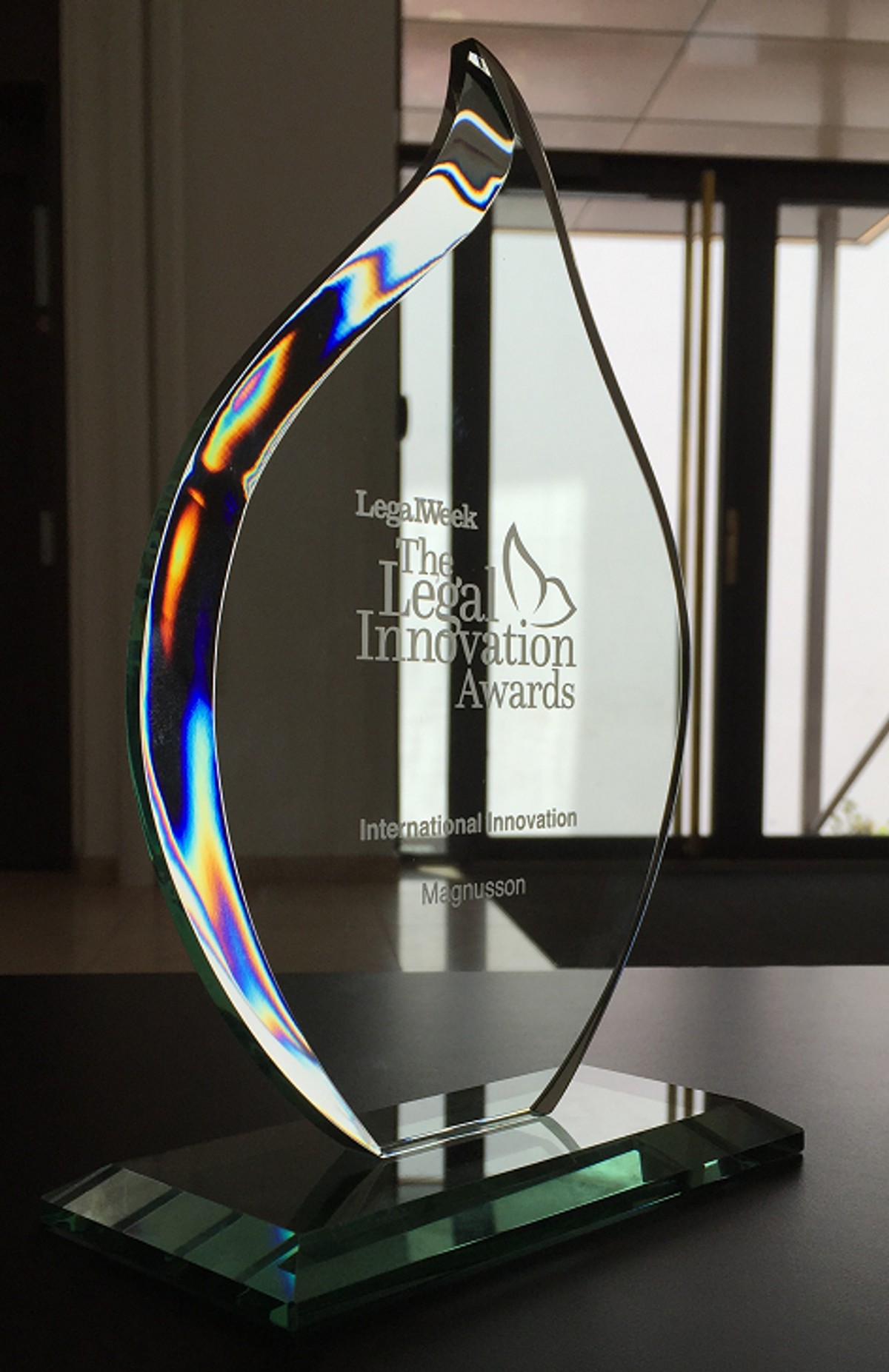 THE LEGAL INNOVATION AWARDS 2015