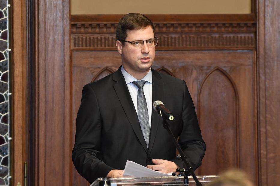 Gulyás Gergely, Miniszterelnökséget vezető miniszter / Fotó: MTI/Máthé Zoltán