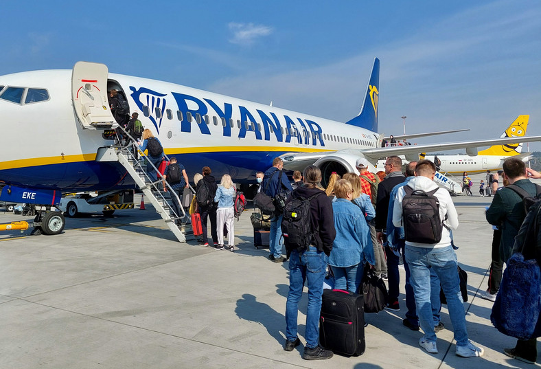 Do Palmy z Krakowa poleciałyśmy linią Ryanair.