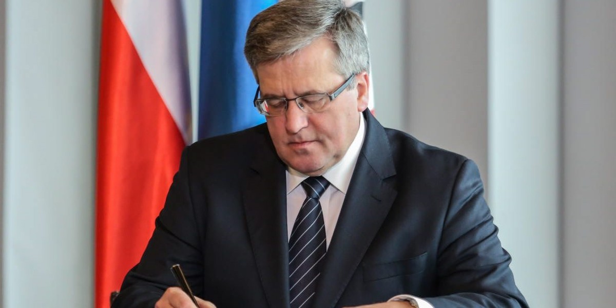 Bronisław Komorowski, prezydent