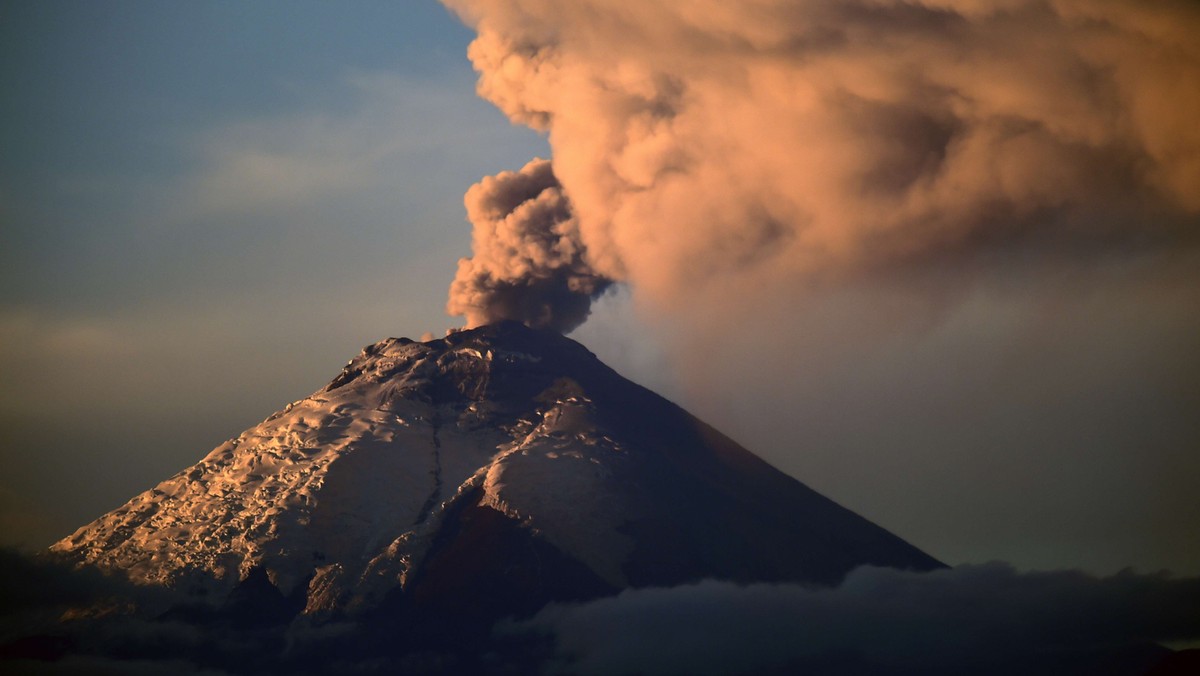 Erupcja wulkanu Cotopaxi