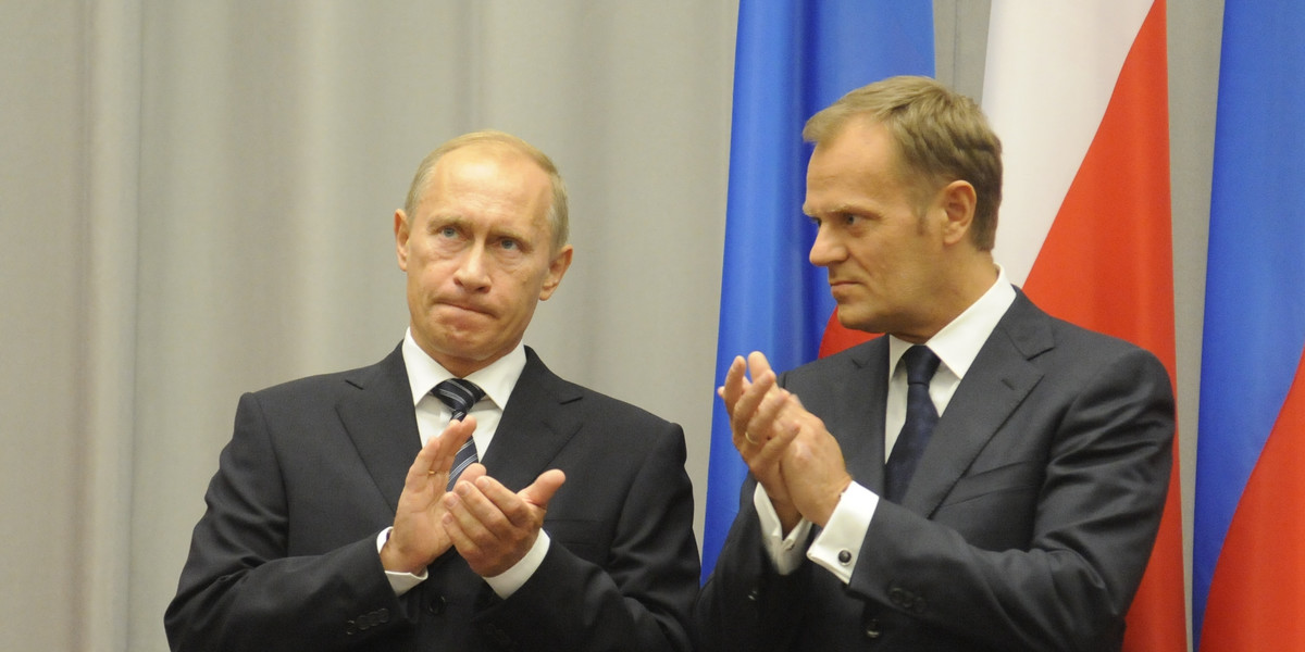 Wladimir Putin Donald Tusk