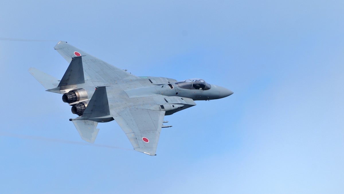 Zaginął japoński myśliwiec F-15