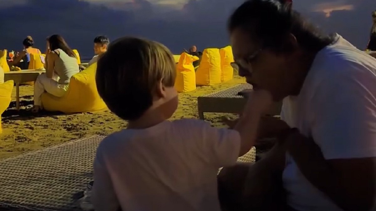 Verica Šerifović sa unukom