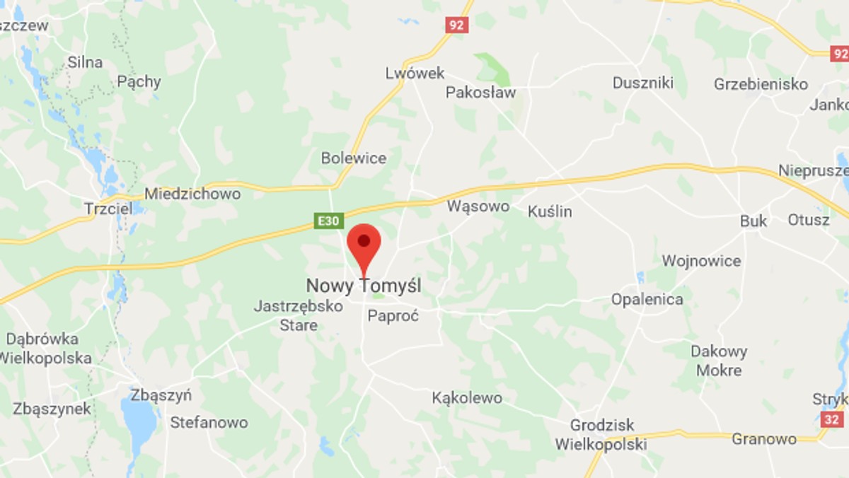 Wypadek na A2: płonie ciężarówka