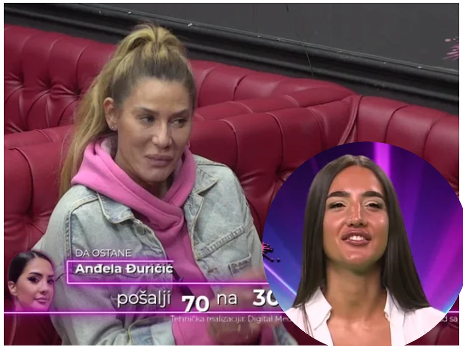 Ana Ćurčić i Anđela Đuričić (Foto: Screenshot TV Pink)