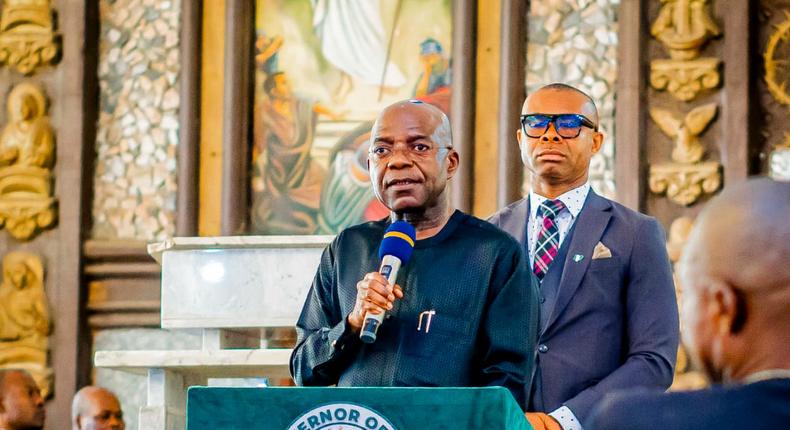 Governor Alex Otti of Abia State. [Twitter:@alexottiofr]