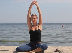 Polska supermodelka dba o kondycję