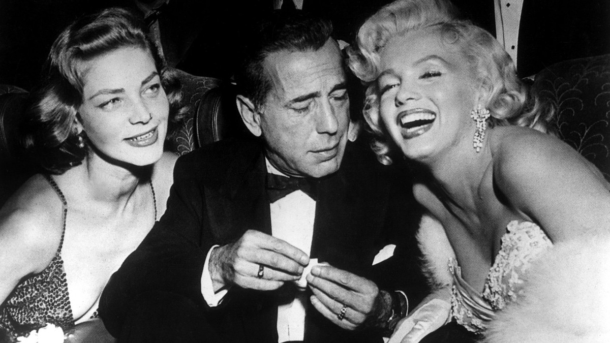 Loren Bekol, Hamfri Bogart i Merilin Monro