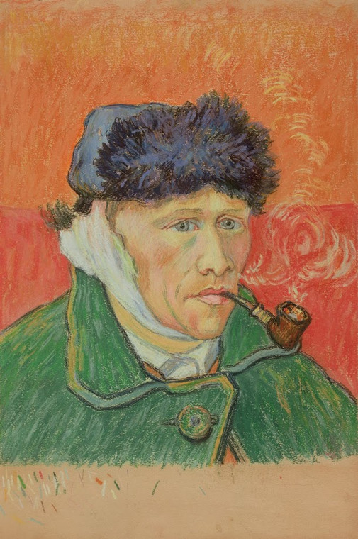 Emile Schuffenecker, "Mężczyzna z fajką", ok. 1892-1900
