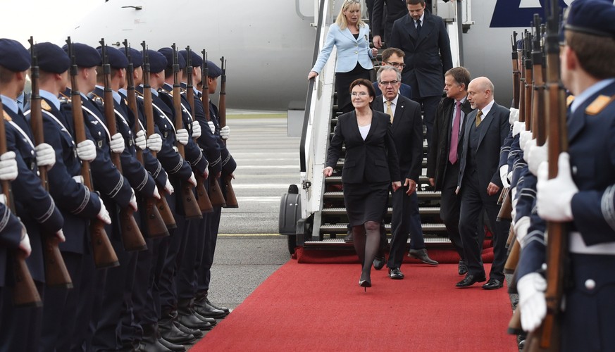 Ewa Kopacz, Angela Merkel