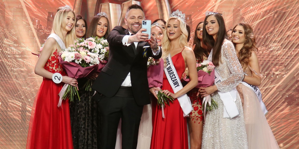 Krzysztof Ibisz poprowadził wybory Miss Warszawy.