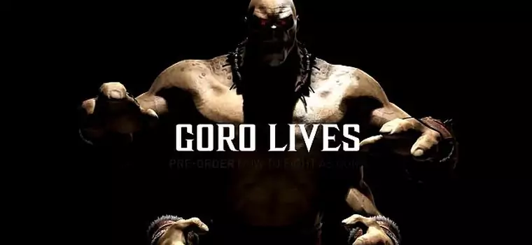 Mortal Kombat X: Goro też dostał swój zwiastun