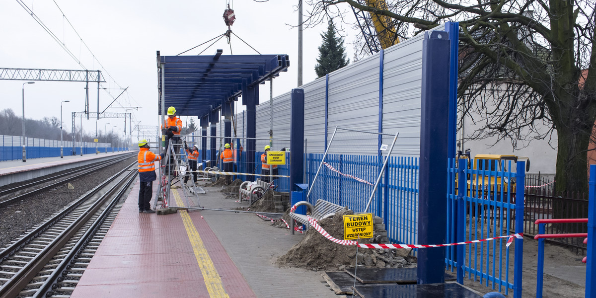 wiaty przystanek pkp poznań