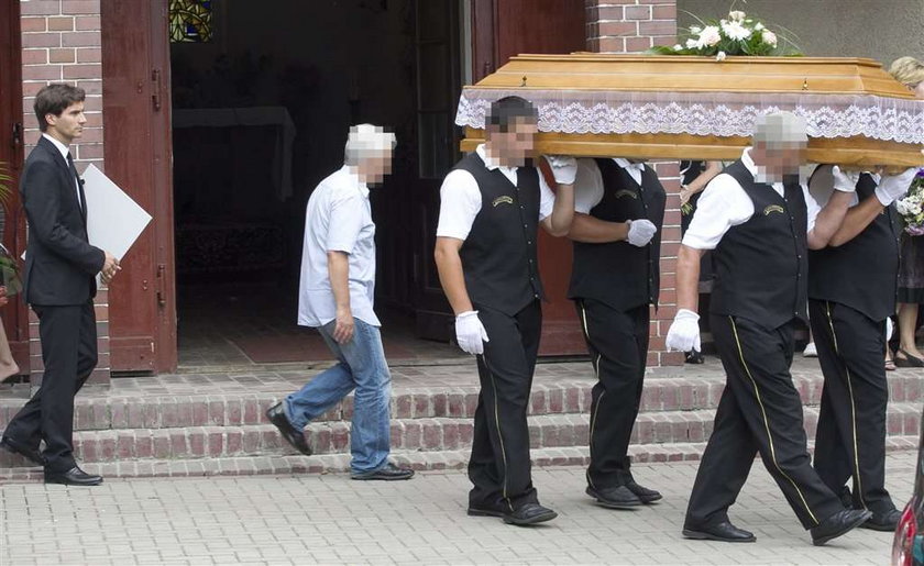 Tomasz Kammel na pogrzebie babci. ZDJĘCIA