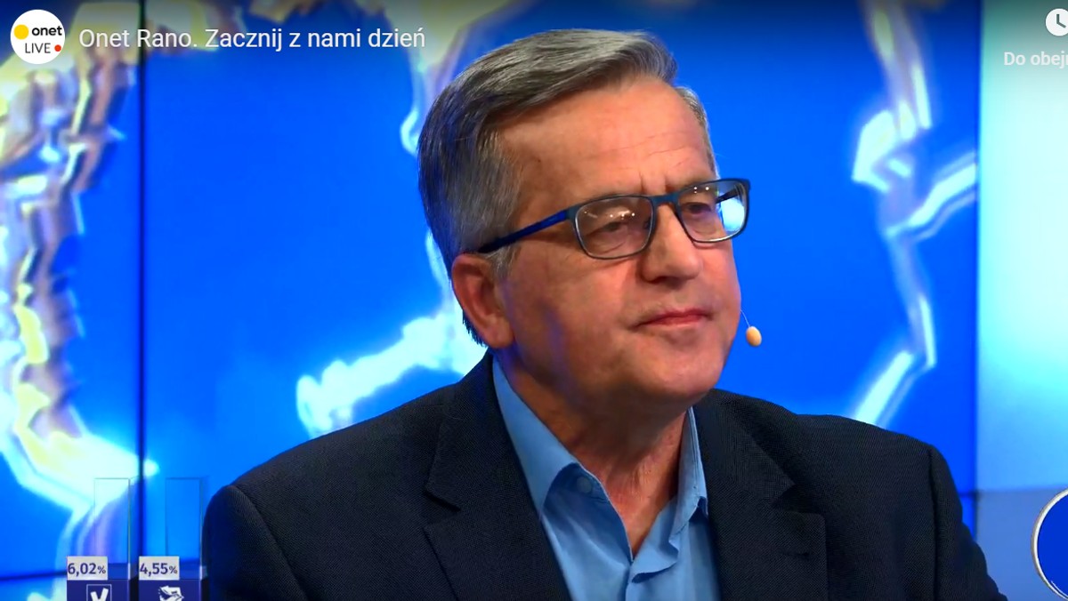 Wybory do europarlamentu 2019. Bronisław Komorowski komentuje