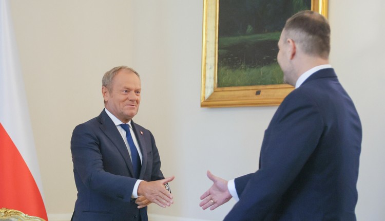 Tusk wyciąga rękę do Nawrockiego? Dajmy trochę czasu prezydentowi"