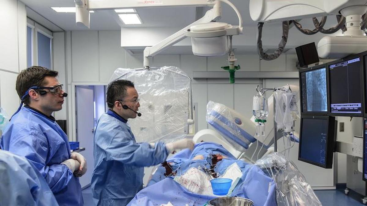 Operacja szpital chirurgia lekarze medycyna