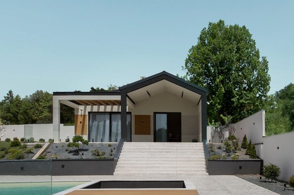 Porodična kuća na Kosmaju sa bazenom za opuštanju tokom prolećnih večeri: Kako moderna arhitektura menja tradicionalne norme gradnje (FOTO)