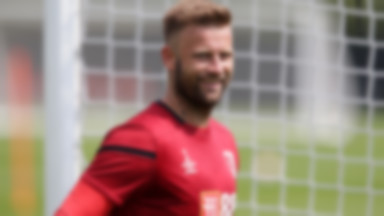 Artur Boruc cieszy się z awansu Polaków na Euro 2020