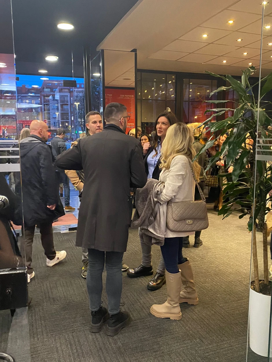 Sanja Kužet sa suprugom